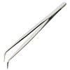 Medical curved tweezers [160mm, matt]